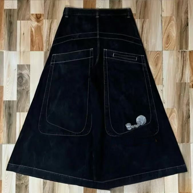 Retro Wide Leg Jeans