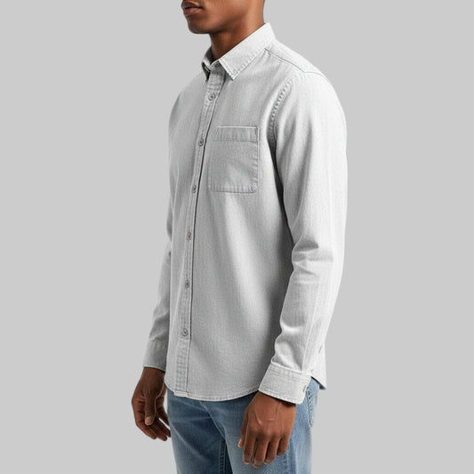 The Signature Woven Button-Up