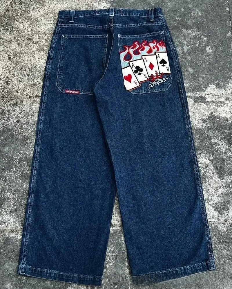 Retro Wide Leg Jeans