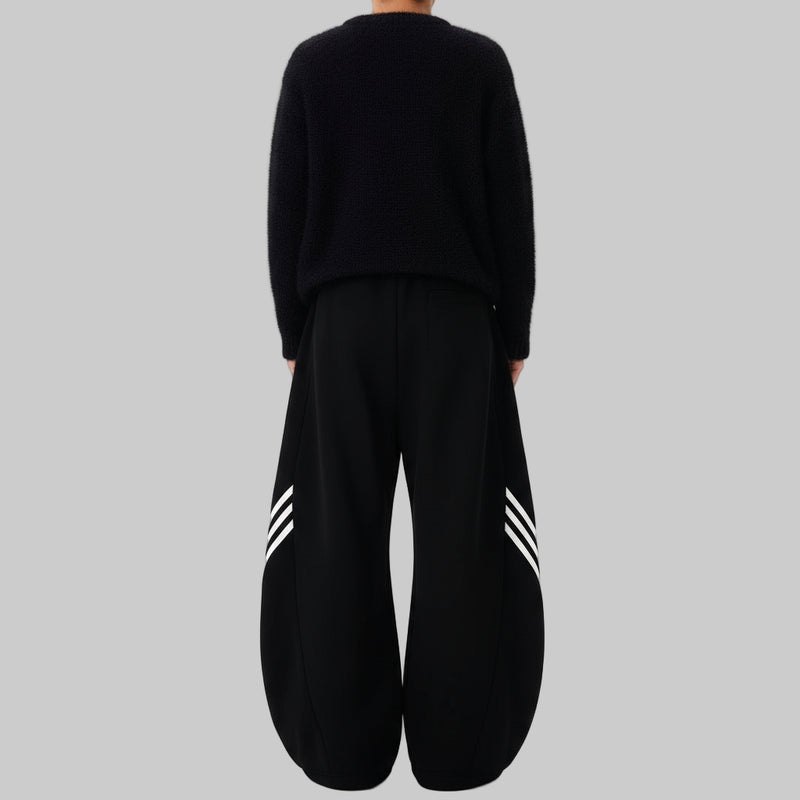 Wide Stripe Jogger