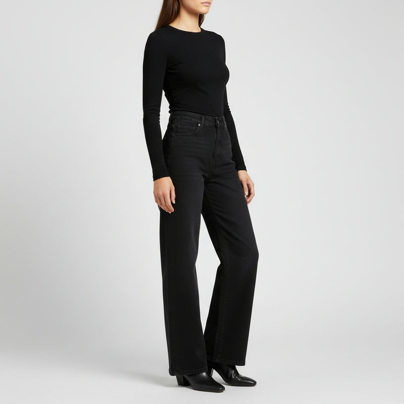 Women's High-Waisted Denim