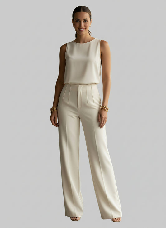 The Waist Pleat Slim