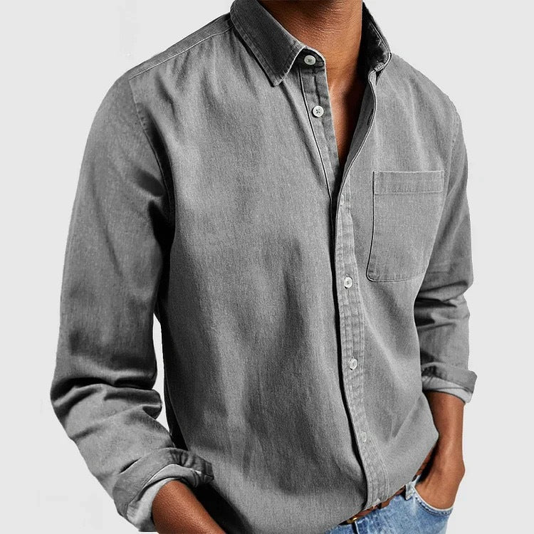 The Signature Woven Button-Up