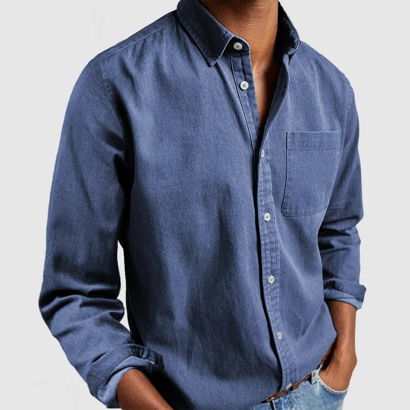 The Signature Woven Button-Up
