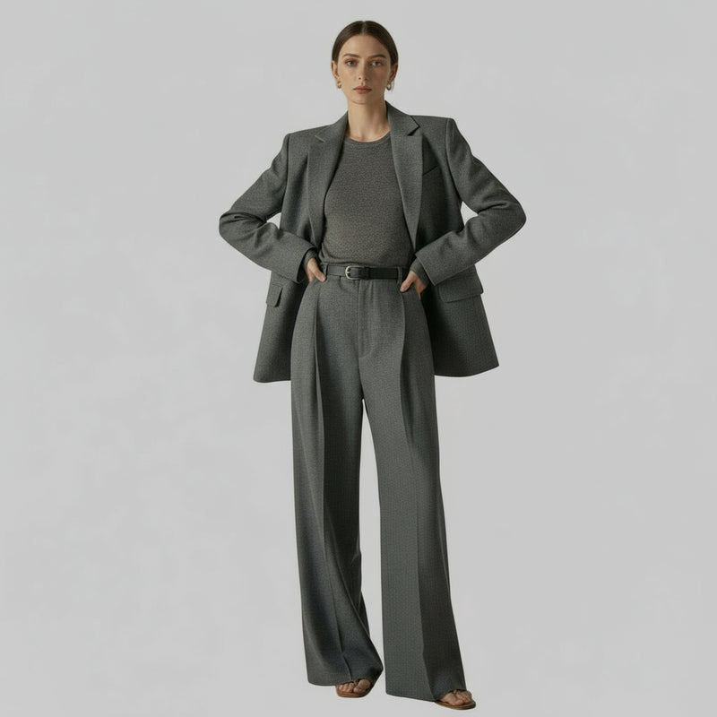 The Wide Suit Pant
