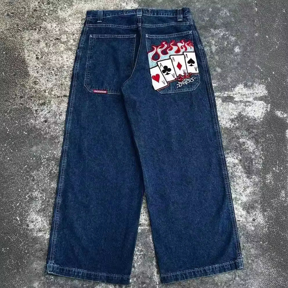 Retro Wide Leg Jeans