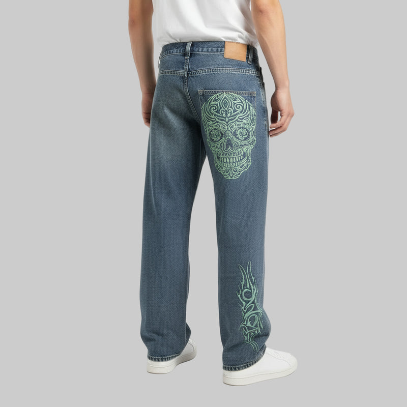 Retro Wide Leg Jeans