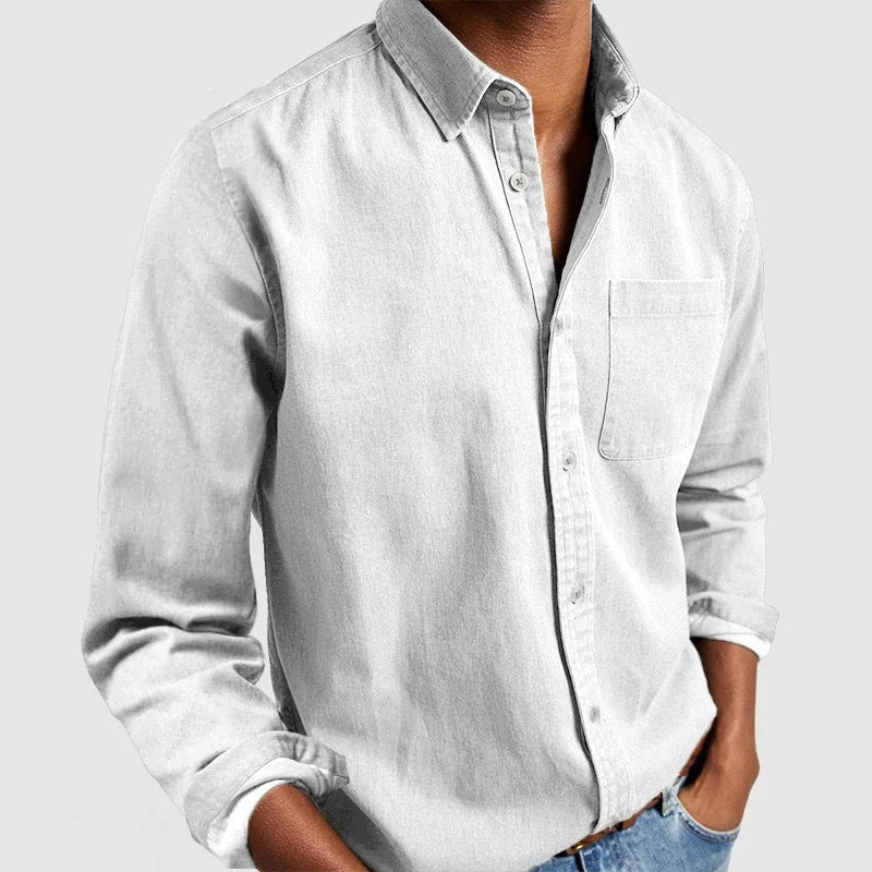 The Signature Woven Button-Up