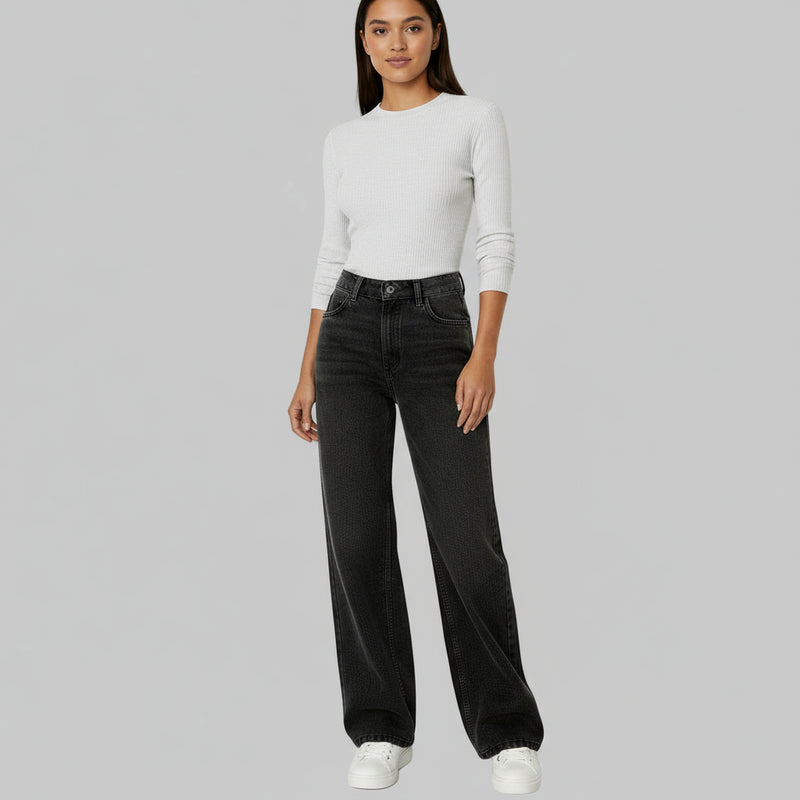 Women's High-Waisted Denim