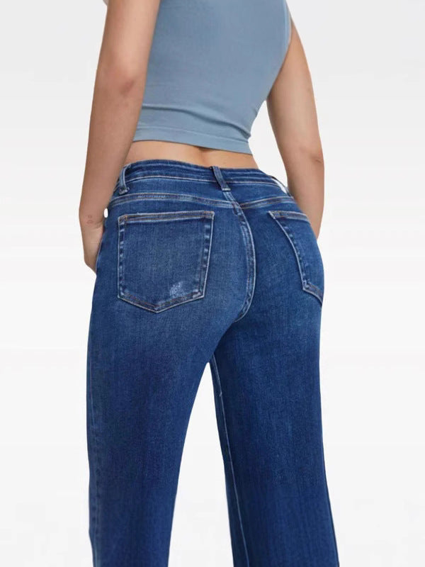 Line Straight Jean