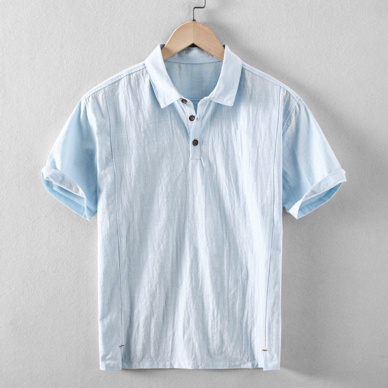 The Riviera Square-Neck Linen