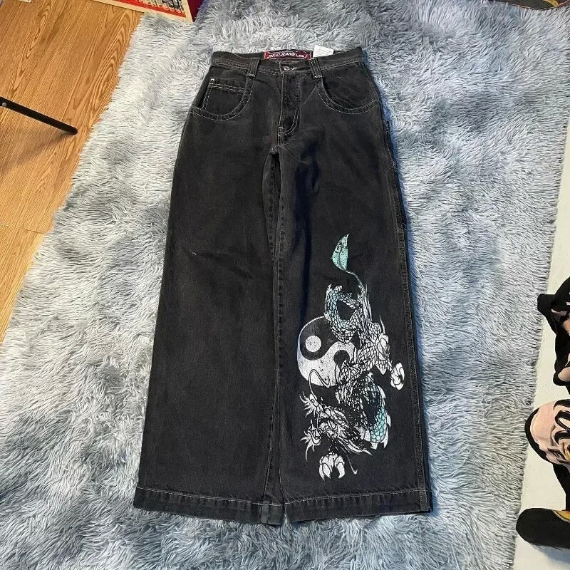 Retro Wide Leg Jeans
