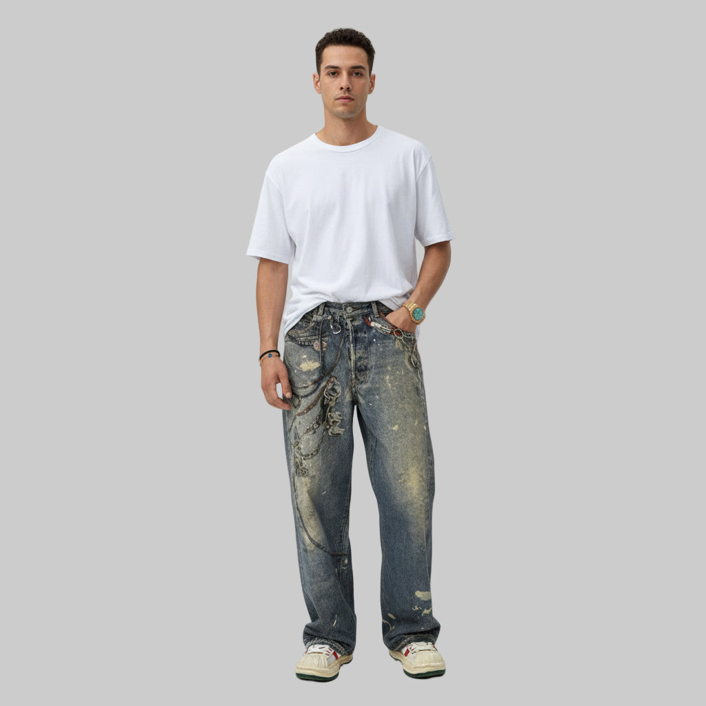 The Straight Denim Pant