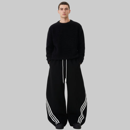 Wide Stripe Jogger