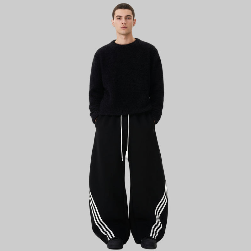 Wide Stripe Jogger