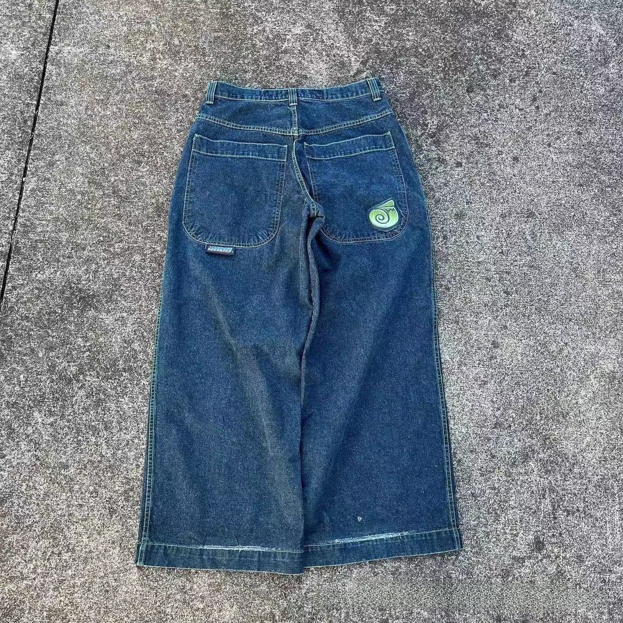 Retro Wide Leg Jeans