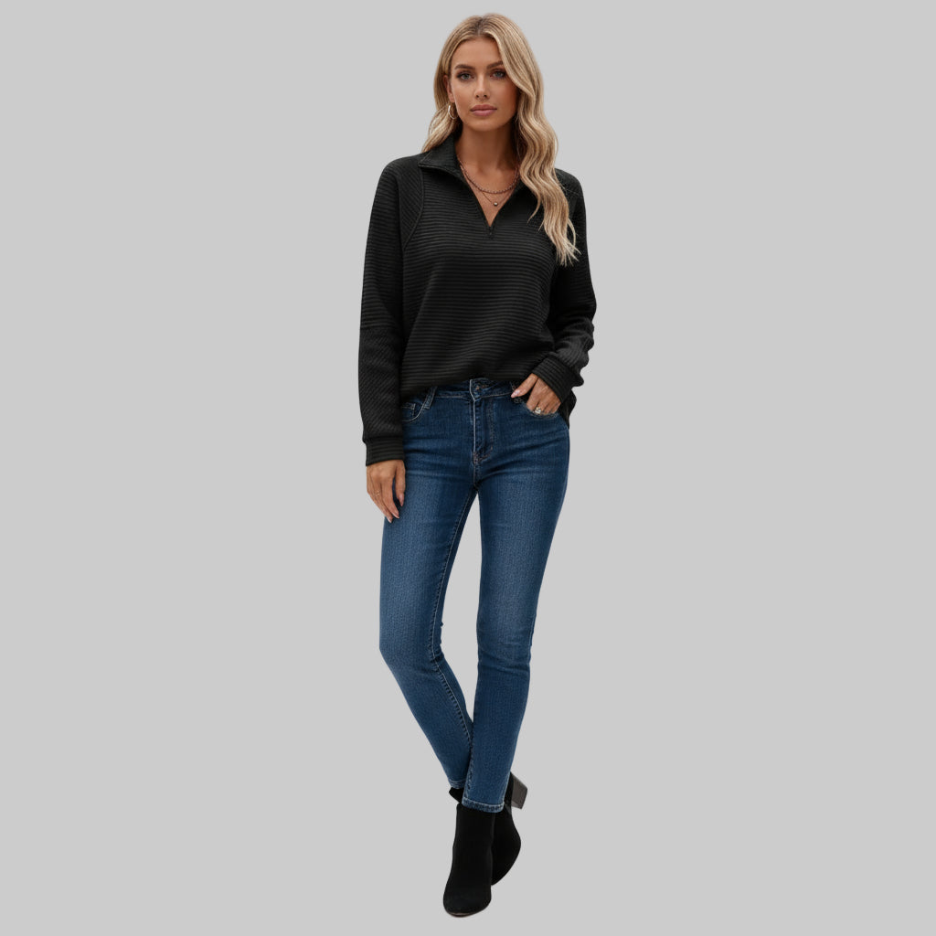 The Stand Collar Knit