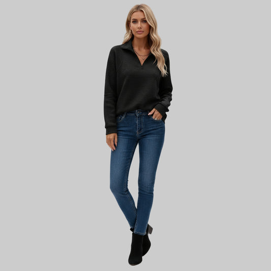 The Stand Collar Knit