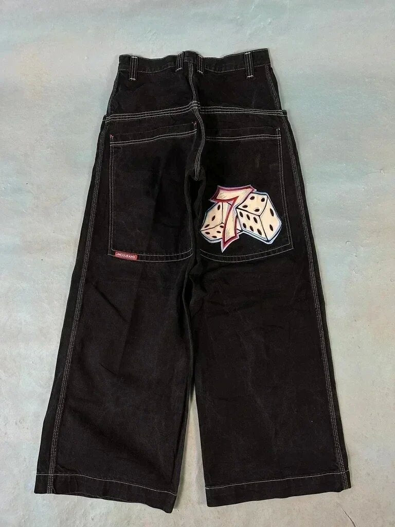 Retro Wide Leg Jeans