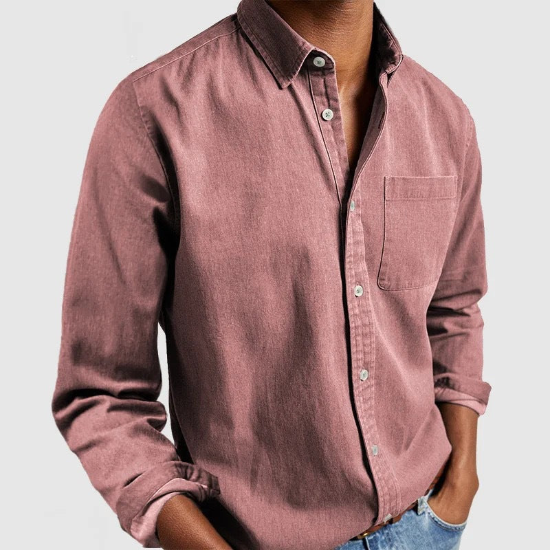 The Signature Woven Button-Up